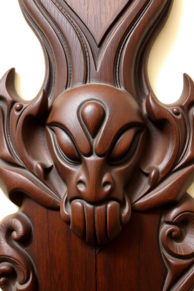 Indonesian wood carving