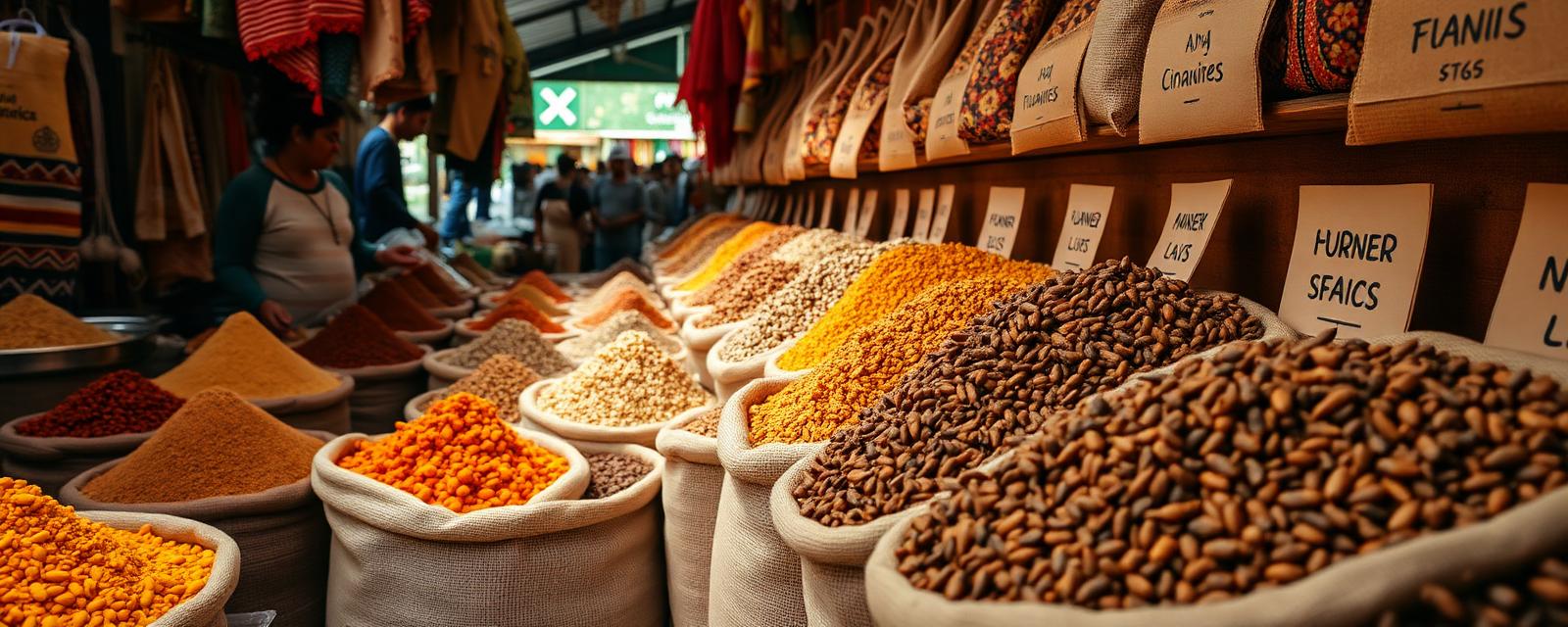 Indonesian spice market